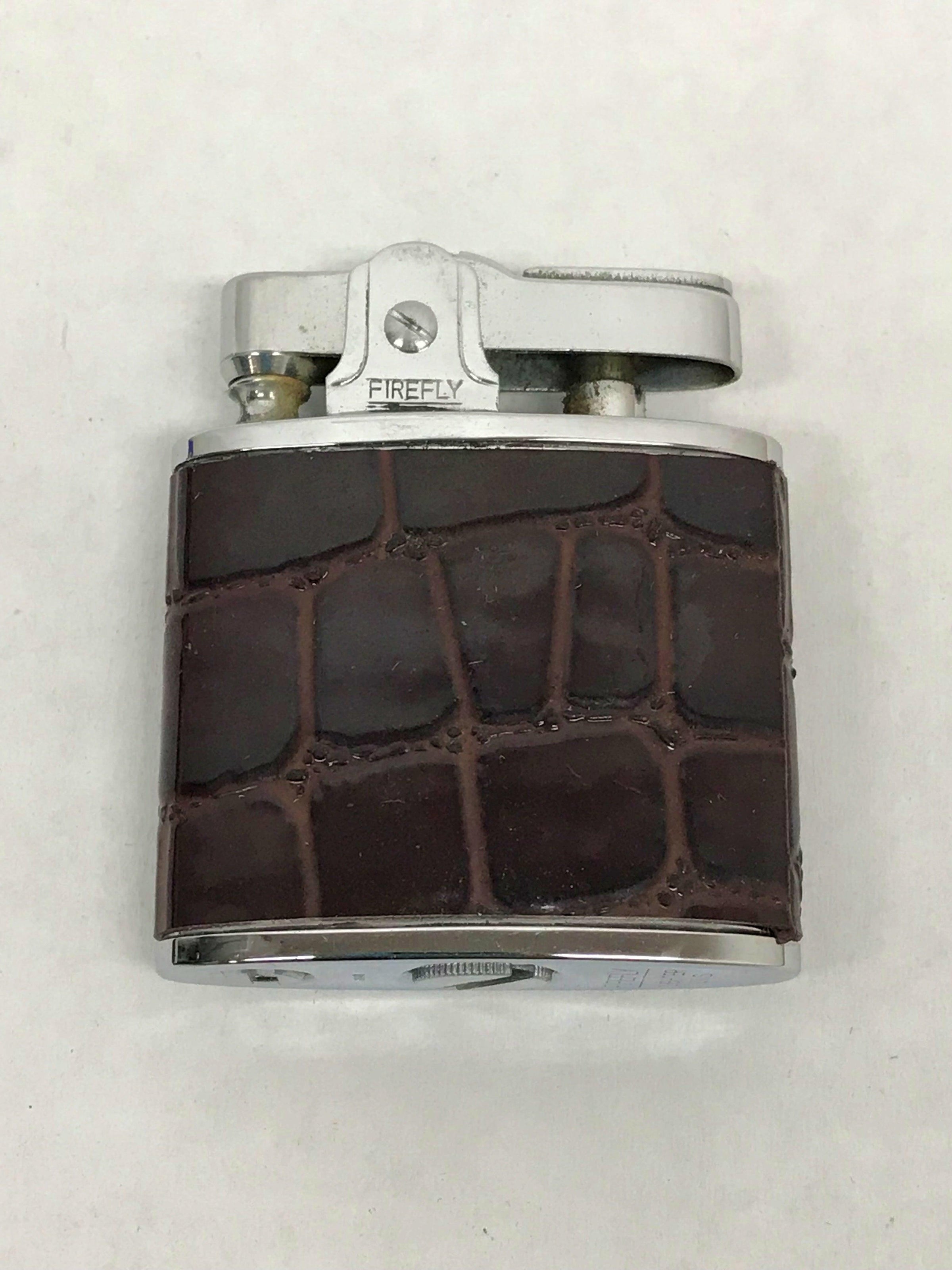 Vintage Firefly Leather Wrapped Lighter Y.N.S - Hers and His Treasures
