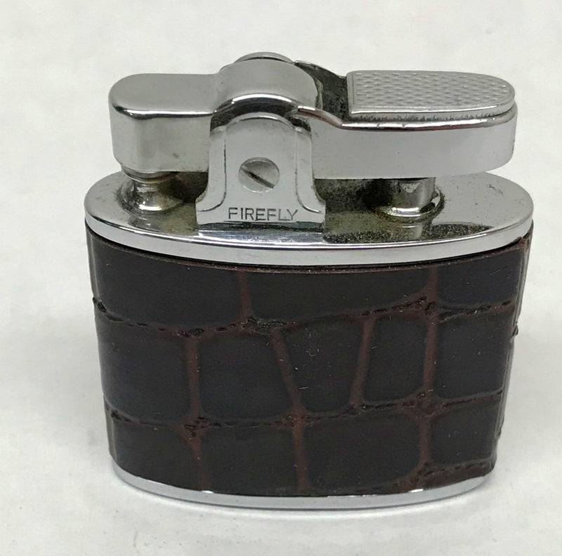 Vintage Firefly Leather Wrapped Lighter Y.N.S - Hers and His Treasures