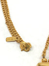 32" Monet Gold Tone Necklace With Tassel - Hers and His Treasures