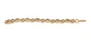 1930-1955 Trifari Patent Pending Gold Tone Infinity Bracelet - Hers and His Treasures