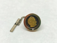 Vintage 10K John Deere 25 Years Service Tie Tack Pin With Diamond - Hers and His Treasures